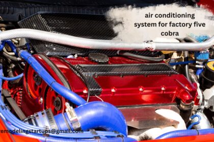 air conditioning system for factory five cobra kit car climate control assembly installation inside roadster cockpit