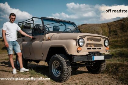 Insane off roadster vehicle tackling a rugged muddy mountain trail