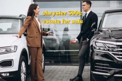 Chrysler 300C Estate for sale parked showing exterior styling and estate body shape