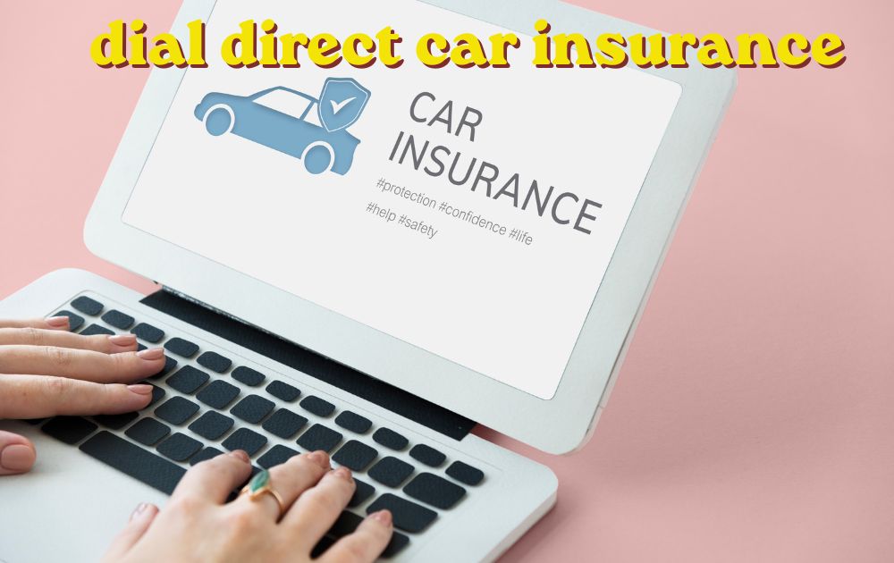 Dial Direct Car Insurance policy documents and car keys on a table