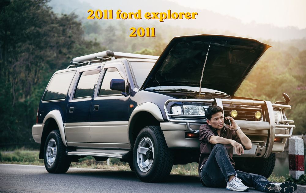 2011 Ford Explorer 2011 parked outdoors showing its crossover-style redesigned SUV body