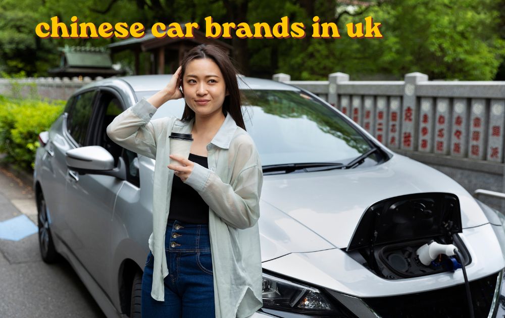 Chinese car brands in UK lineup of new electric and hybrid models on display