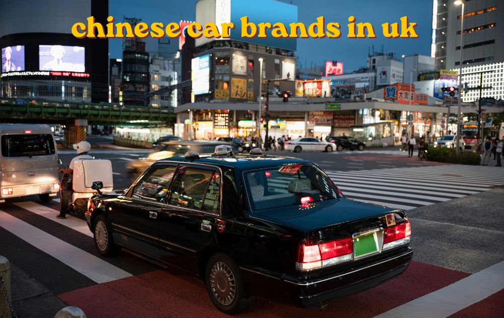 Chinese car brands in UK lineup of new electric and hybrid models on display