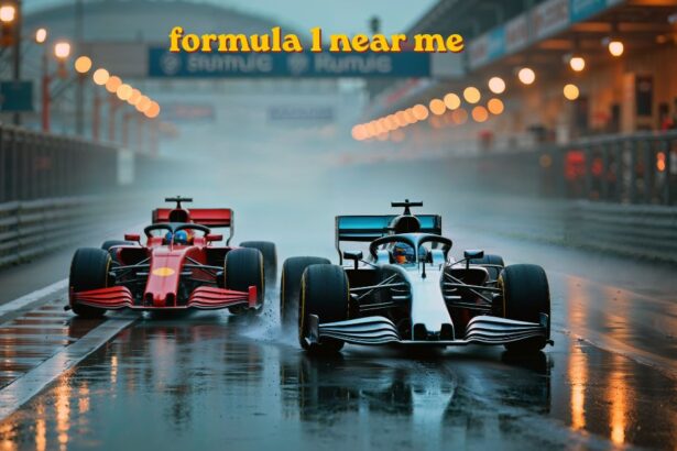 formula 1 near me race car cornering at track