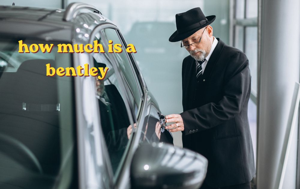 Luxury Bentley Continental GT parked showing how much is a bentley costs