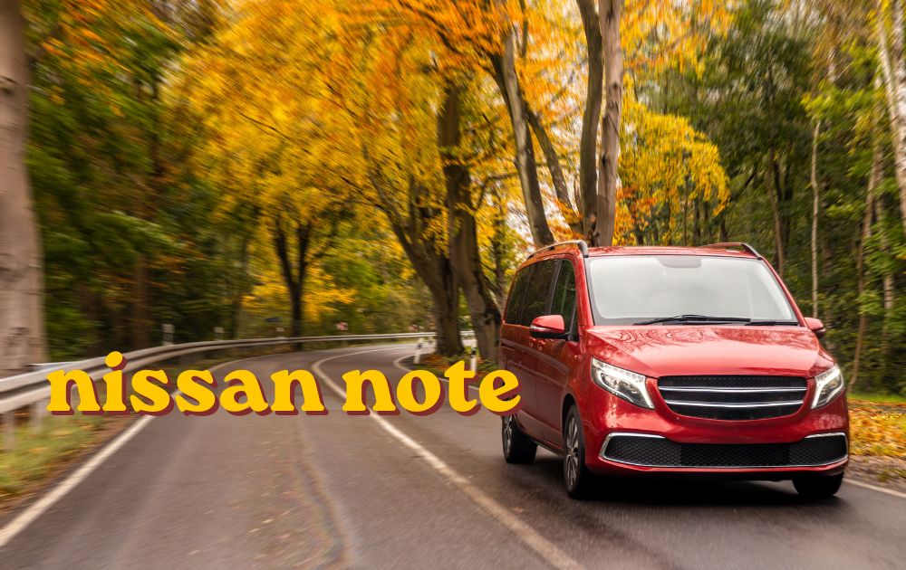Nissan Note small MPV parked outdoors showing its spacious practical family design