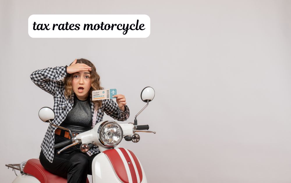 tax rates motorcycle UK 2026 VED bands explained